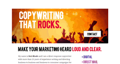 Desktop Screenshot of loudandclearcopy.com